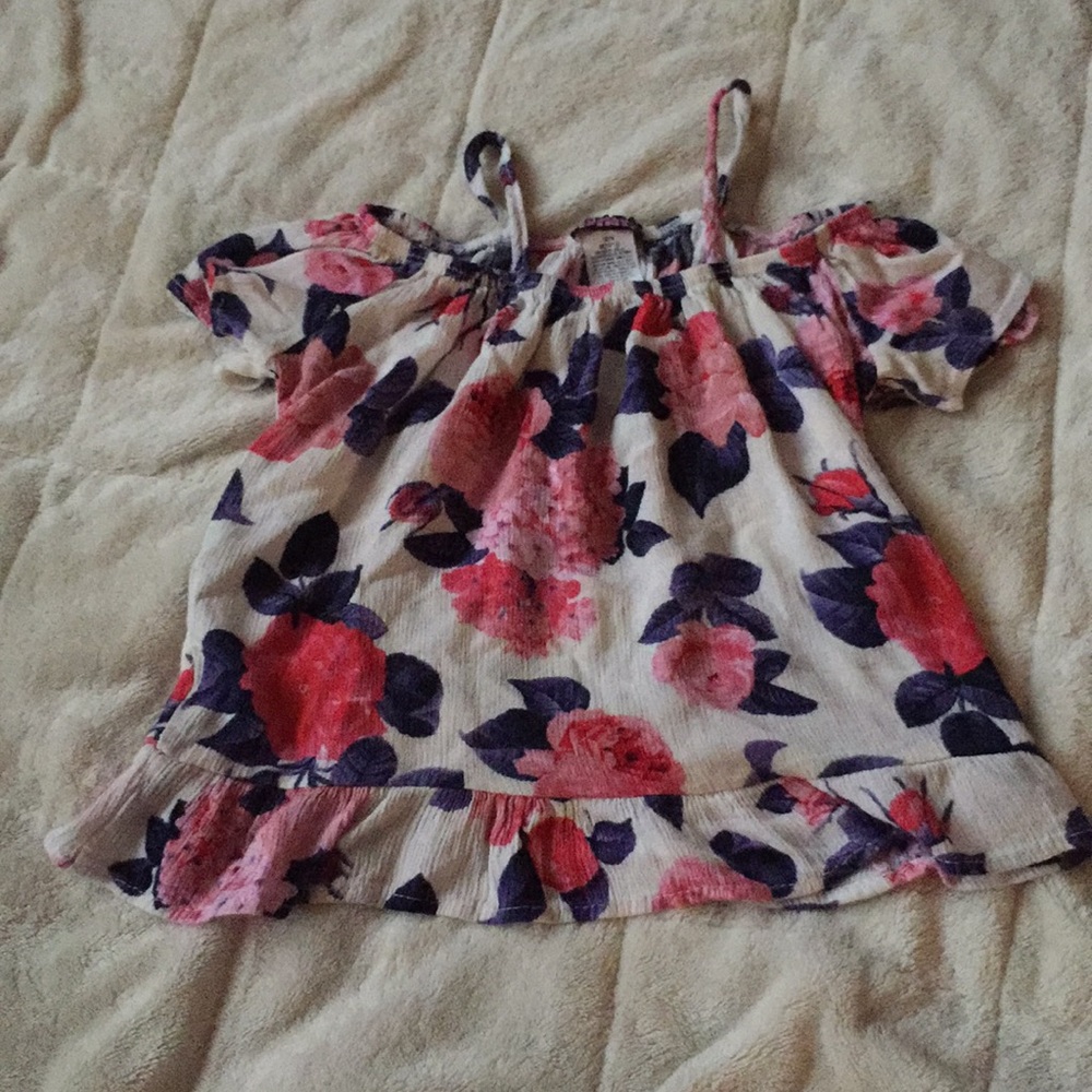 Off the shoulder shirt